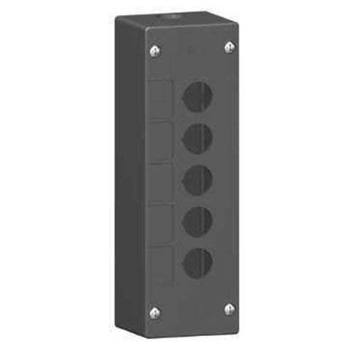 Schneider Electric - Caja vacía con 5 taladros para ambiente severo