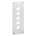 Schneider Electric - Caja empotrable con 5 taladros