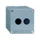 Schneider Electric - Caja metálica IP65 2 taladros diámetro 22,2 profundidad 49mm azul