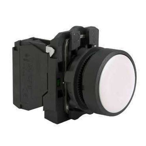 Schneider Electric - Pulsador rasante CA blanco XB5AA11