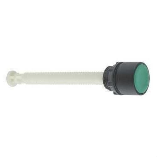 Schneider Electric - Pulsador rasante diámetro 22 rearme 17-120 verde embellecedor plástico