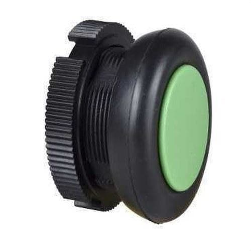 Schneider Electric - Pulsador capuchón goma verde