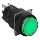 Schneider Electric - Pulsador redondo verde 1 NA/NC