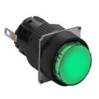 Schneider Electric - Luz piloto redondo ø16 - ip65 - verde - integrante 24vdcpolarised led - conector