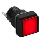 Schneider Electric - Piloto cuadrado LED 24V rojo