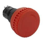Schneider Electric - 16 mm de diámetro de parada de emergencia, no iluminado, la cabeza ø32mm, a su vez / tirón para liberar, 2nc