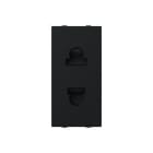 NIESSEN - BASE DE ENCHUFE EUROAMERICANA 1M NT