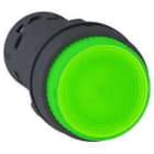 Schneider Electric - Pulsador luminoso LED impulsor verde CA 24V