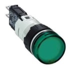 Schneider Electric - Luz piloto verde completa ø16  con led integral 12 ... 24 v