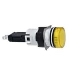 Schneider Electric - Luz piloto completo de color amarillo ø16 con led integral 12 ... 24 v