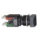 Schneider Electric - Pulsador luminoso 16 rasante impulsor 1 NA/CC negro cuadrado