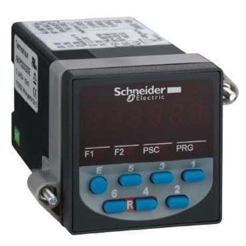 Schneider Electric - Contador preselector 2 LED 230V 6 digital 5kHz