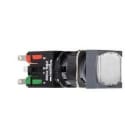 Schneider Electric - Pulsador luminoso 16 rasante impulsor 1 NA/CC blanco cuadrado