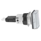 Schneider Electric - Piloto luminoso rectangular blanco ø 16 - led integrado - 24 v - conector