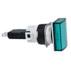 Schneider Electric - Piloto luminoso rectangular verde ø 16 - led integrado - 24 v - conector