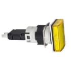 Schneider Electric - Piloto luminoso rectangular amarillo ø 16 led 24 v
