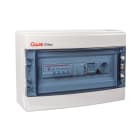 GAVE - CAJA MODULAR PROTECCION RECARGA VE 3P+N 40A CON REARME AUTOMATICO, PROTECTOR SOBRETENSION PERMANENTE Y TRANSITORIA Y TOMA SCHUKO 1P+N 16A