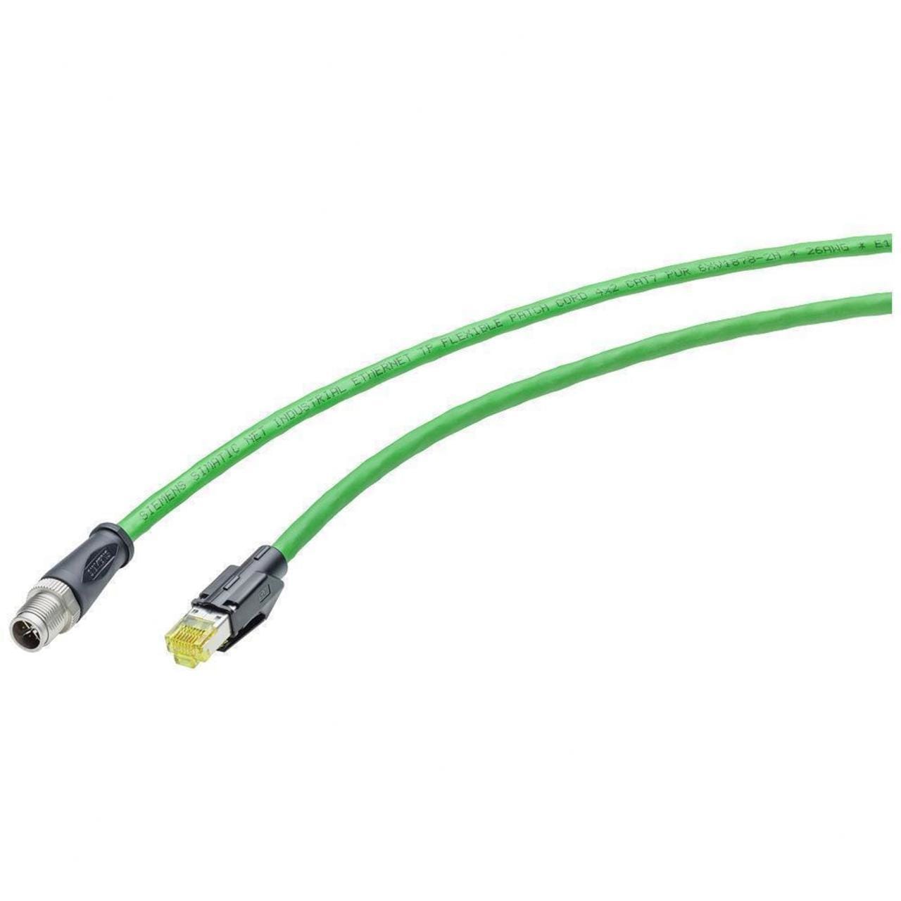SIEMENS - IE TP CORD M12-180/RJ45-180 IE FLEXIBLE CABLE PREC