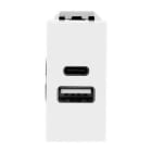 NIESSEN - CARGADOR USB-A+C 15W - 1M - BL