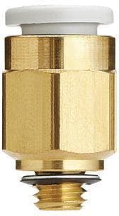 SMC - KQ2H04-M3G  RACOR RECTO MACHO HEXAGONAL  Ø4 M3