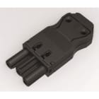 NIESSEN - Conector rápido H negro