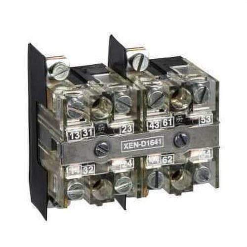 Schneider Electric - Bloque de contacto ruptura lenta 2 NA montaje frontal centros 40mm
