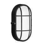 FORLIGHT - APLIQUE IP44 FOND OVAL E27 15W NEGRO