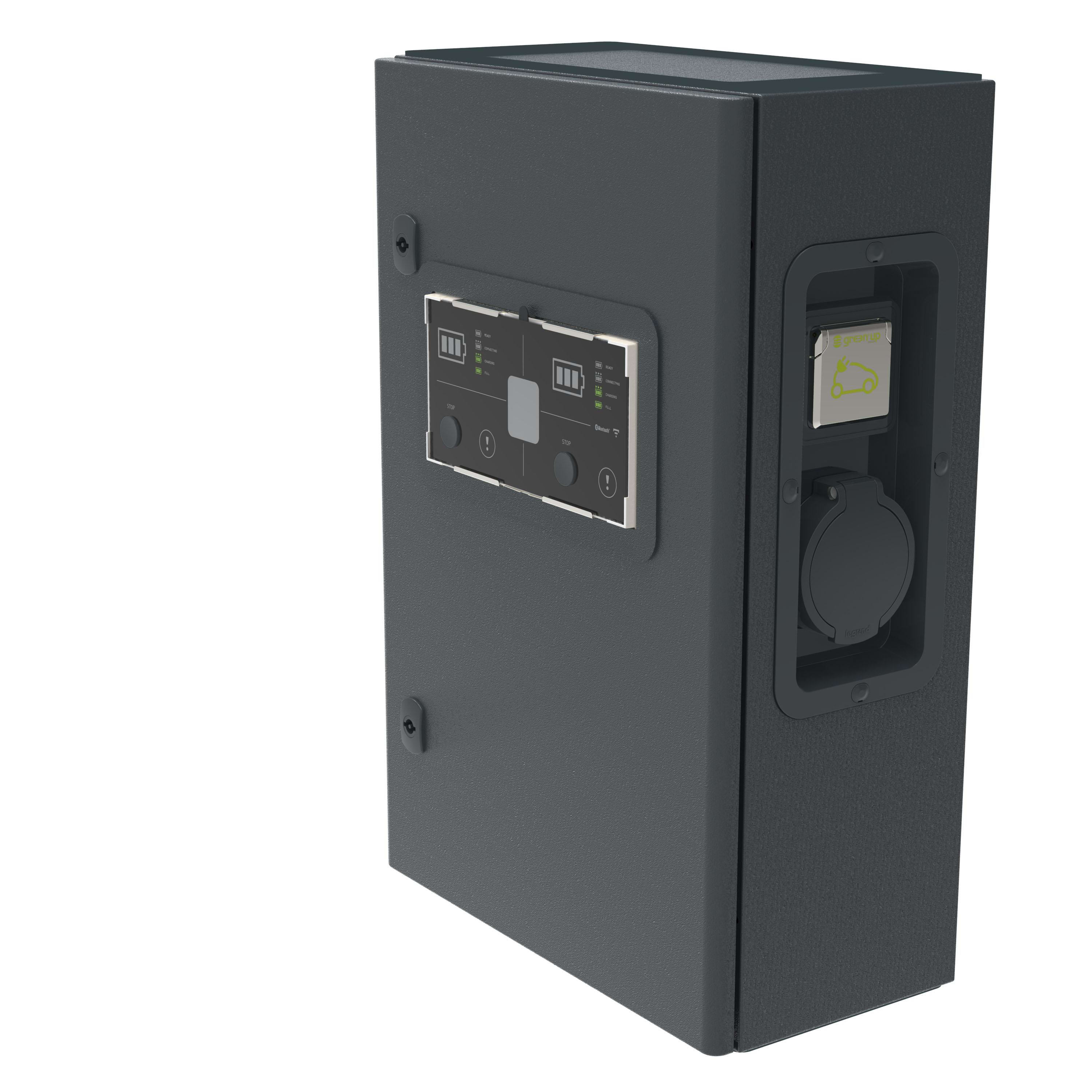 LEGRAND - Toma de carga metálica Green'up Premium monofásica 2VE - 7,4Kw - M2+M3 - 2P