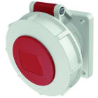 MENNEKES - Base enchufe semiempotrable 32A 4P 3H 400-440V TA IP67 contactos de alta resistencia al calor y niquelados