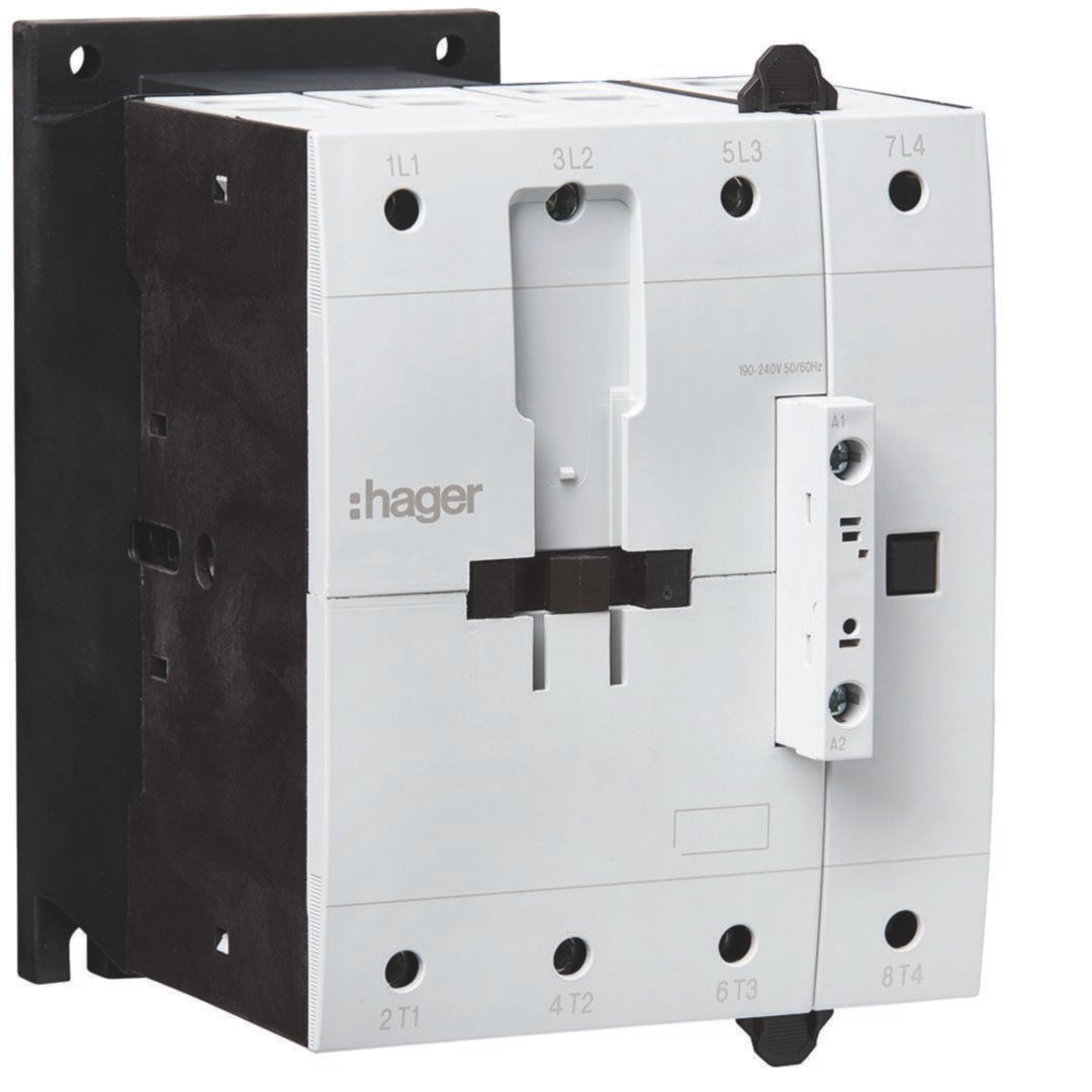 HAGER - CONTACTOR 4P 200A AC1 230VAC