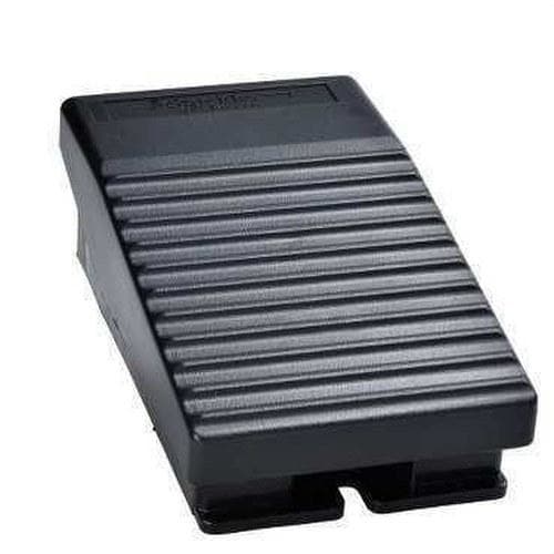 Schneider Electric - Conmutador pedal sencillo sin cubierta plástico negro 2 NC+2 NA