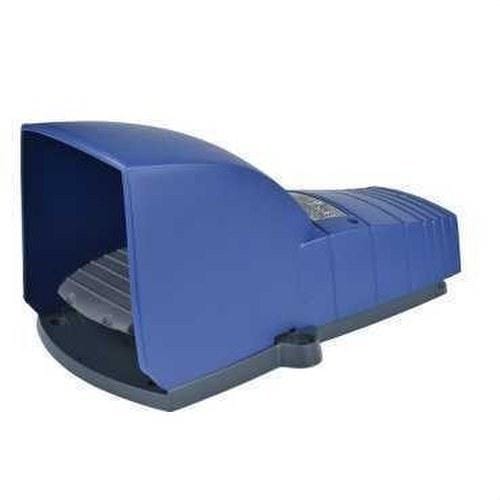 Schneider Electric - Pedal plástico azul 2 NC+NA con tapa / con enclavamiento