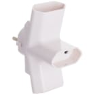 SOLERA - Adaptador triple 2P 16A 250V máximo 2300W