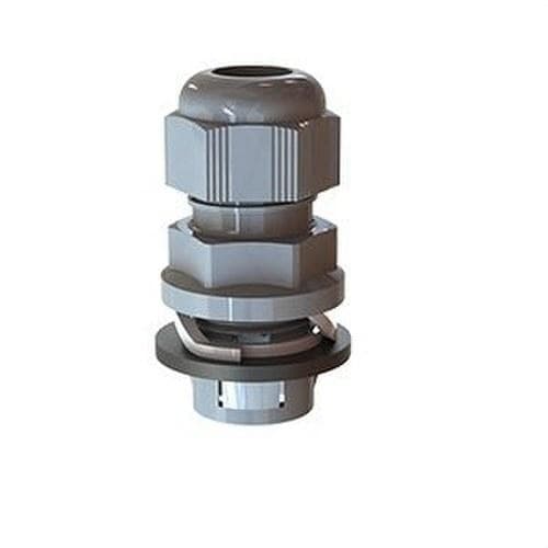 GAESTOPAS - Prensaestopas GADI-QUICK M16 PA anclaje rápido 3/10 gris