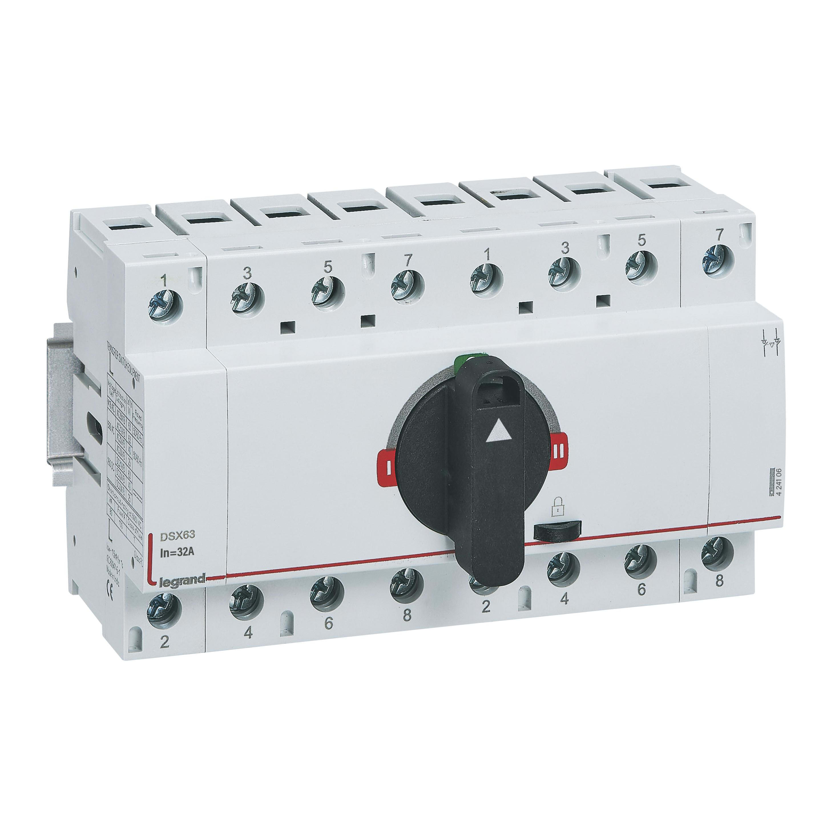 LEGRAND - DSX TSE DIN CONMUTADOR 4P 32A