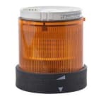 Schneider Electric - Elemento luminoso señalización intermitente 48-230V naranja