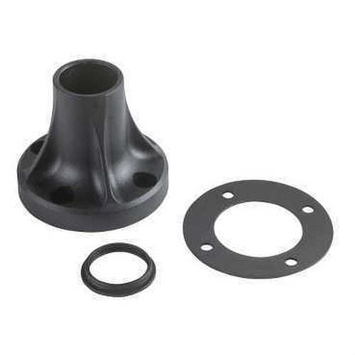 Schneider Electric - Base fijación para tubo soporte para baliza XVB plástico moldeado negro