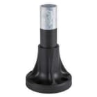 Schneider Electric - Soporte base aluminio 80mm negro