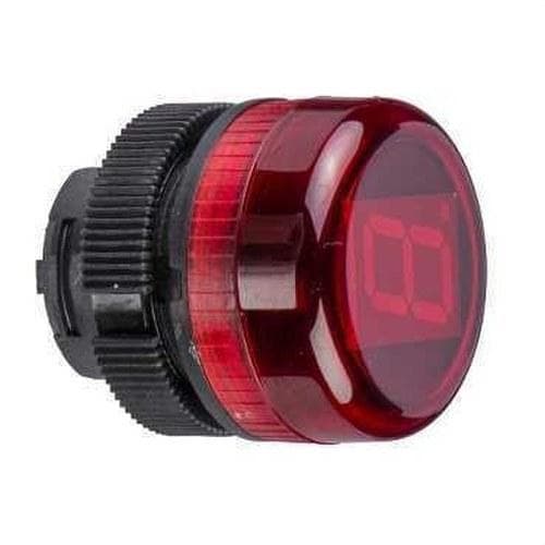 Schneider Electric - Cabeza display digital diámetro 22 rojo