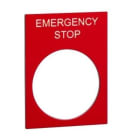 Schneider Electric - ETIQUETA INGLES EMERGENCY