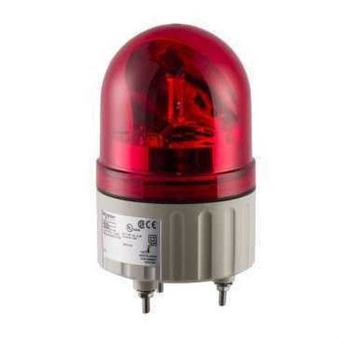 Schneider Electric - Lámpara giratoria LED diámetro 84 24V roja