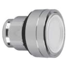 Schneider Electric - Cabeza pulsador diámetro 22 rasante luminoso pulsar blanco