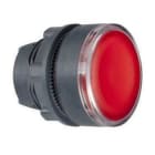 Schneider Electric - Cabeza pulsador luminoso LED rasante P-P roja