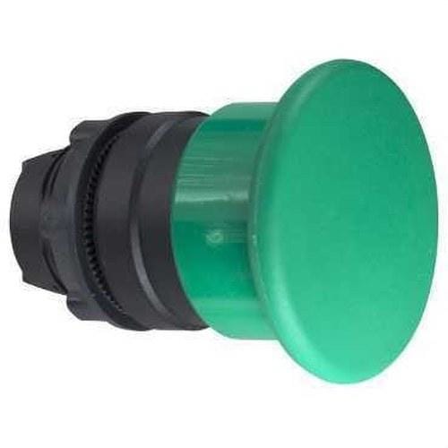 Schneider Electric - Cabeza pulsador seta diámetro 40 verde embellecedor plástico