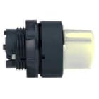 Schneider Electric - Cabeza selector diámetro 22 maneta corta blanca 2 fijas embellecedor plástico
