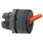 Schneider Electric - Cabeza selector diámetro 22 con 2 posiciones fijas palanca roja embellecedor plástico