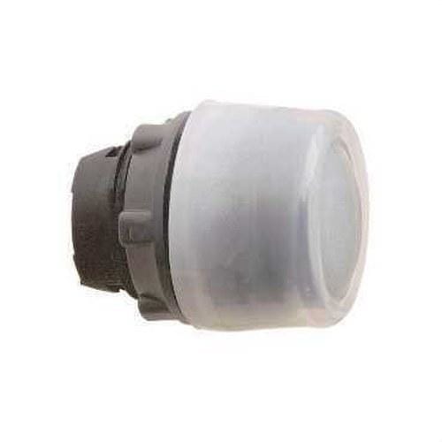 Schneider Electric - Cabeza pulsador diámetro 22 con capuchón transparente negro embellecedor plástico