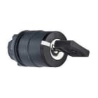 Schneider Electric - Cabeza selector diámetro 22 llave 2 fijas embellecedor plástico