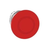 Schneider Electric - Cabeza pulsador seta diámetro 40 pulsar - tirar roja embellecedor metálico