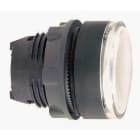 Schneider Electric - Cabeza pulsador luminoso LED rasante P-P blanca